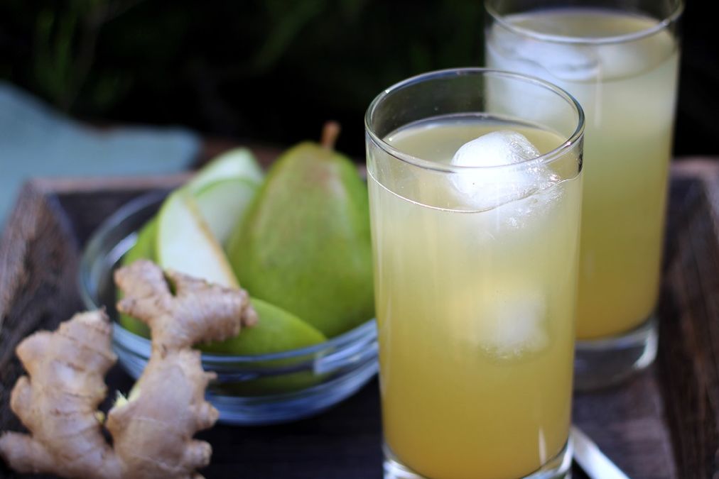Les vertus surprenantes d’un cocktail poire-gingembre